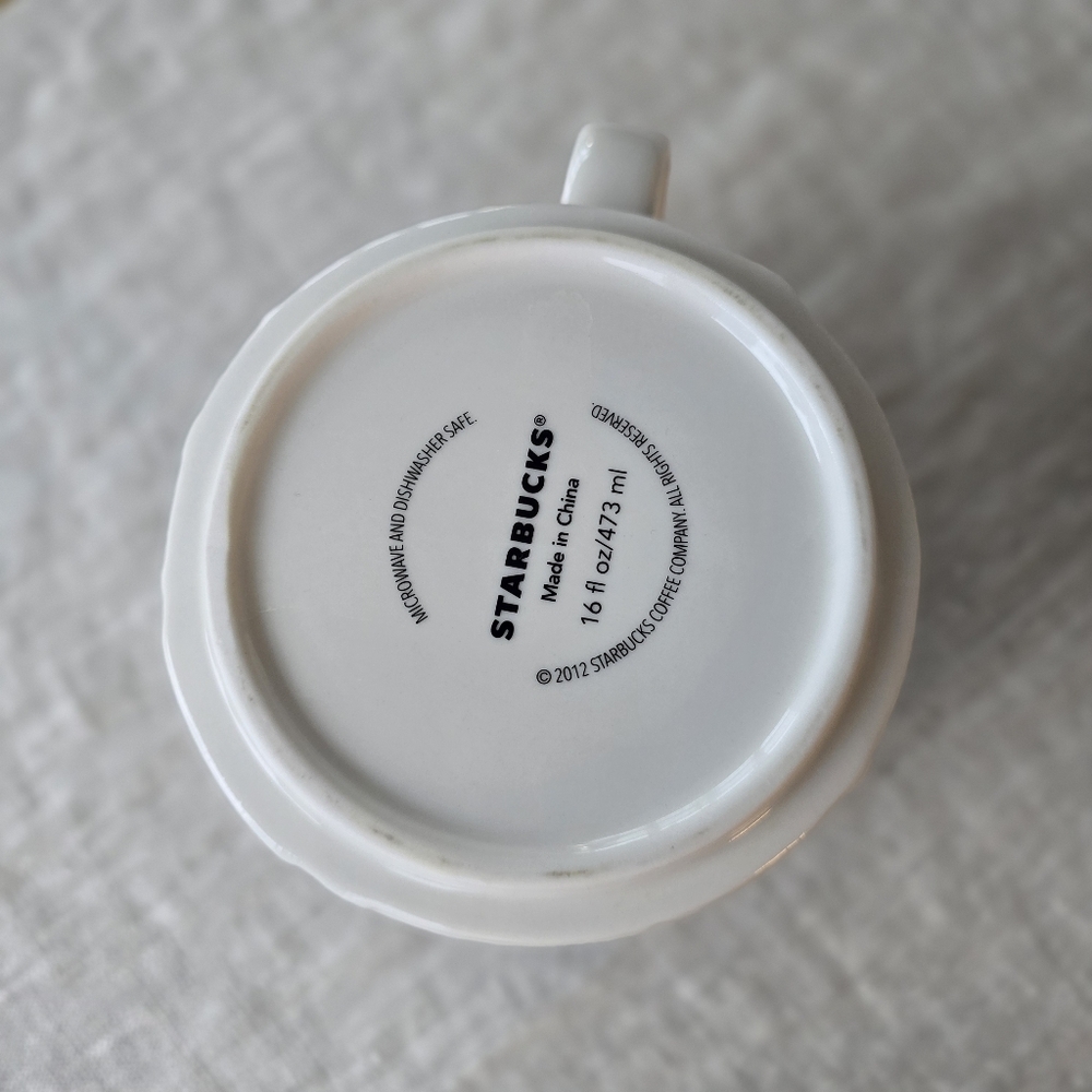 Starbucks Shanghai City Mug, Blue And White - Picture 5 of 5
